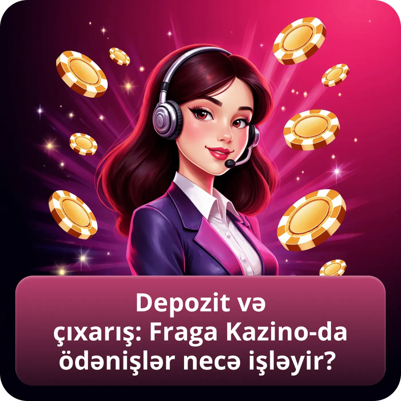 Depozit və çıxarış: Fraga Kazino-da ödənişlər necə işləyir?