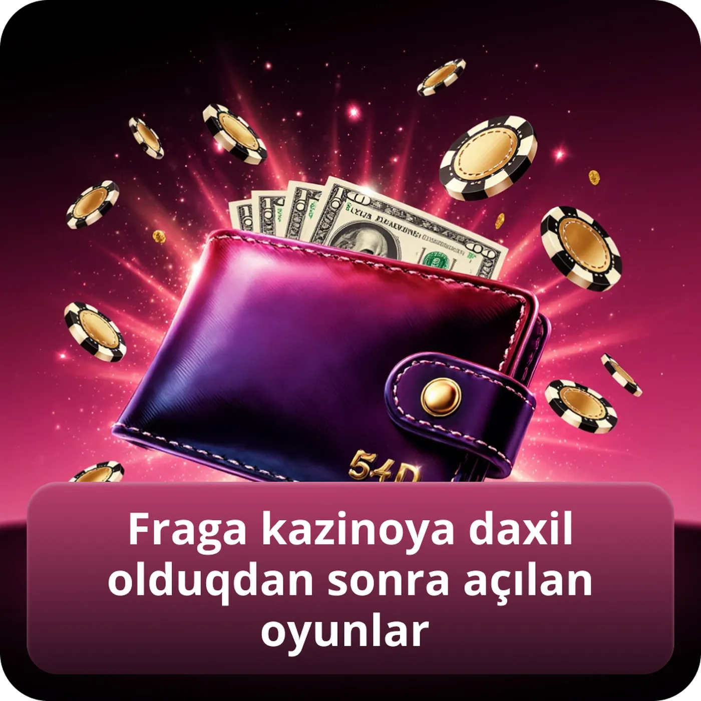 Fraga kazinoya daxil olduqdan sonra açılan oyunlar